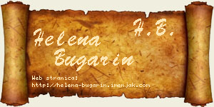Helena Bugarin vizit kartica